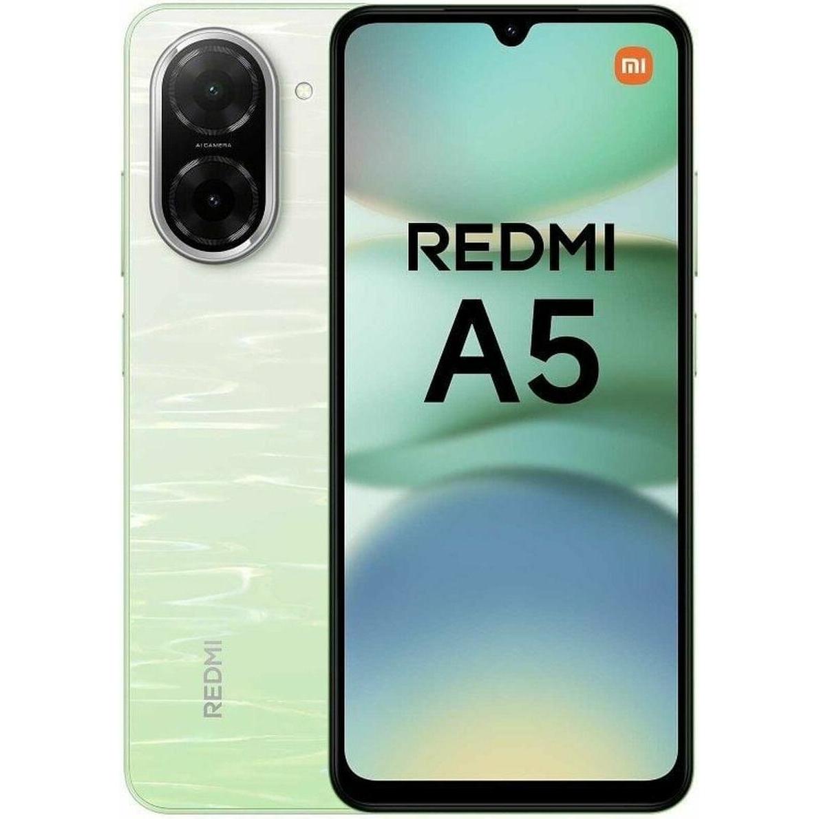 Xiaomi Redmi A5 4G (64 GB, Lake Green, 6.88", Dual SIM, 4G), Smartphone, Grün