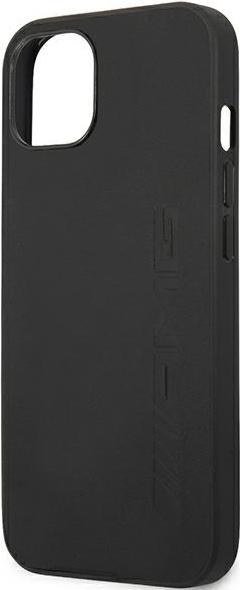 Image du produit Mercedes AMG AMHCP14MDOLBK iPhone 14 Plus 6,7" czarny/black étui rigide en cuir estampillé à chaud (Apple iPhone 14 Plus)