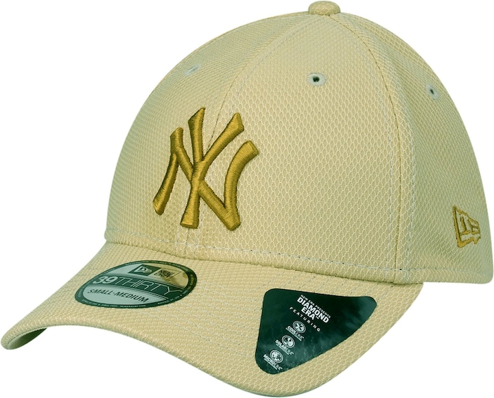 Actual product image New Era 39Thirty Diamond Cap - New York Yankees gold - M/L (M/L)