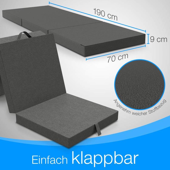 Image du produit Bestschlaf Matelas pour invités (70 x 190 cm, Noyau de mousse)