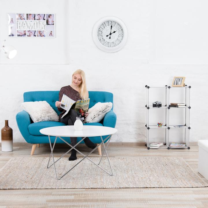 Actual product image Relaxdays 6 Compartment Shelving System