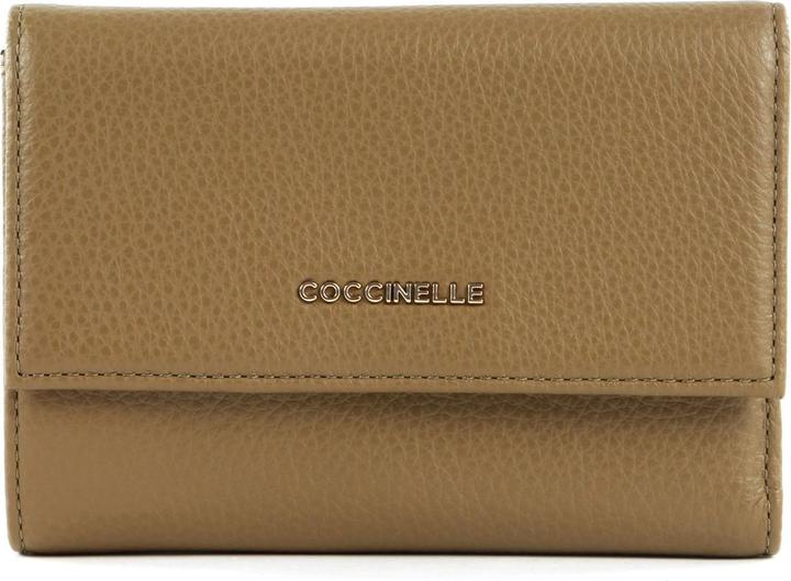 Actual product image Coccinelle Metallic Soft Wallet Grainy Leather