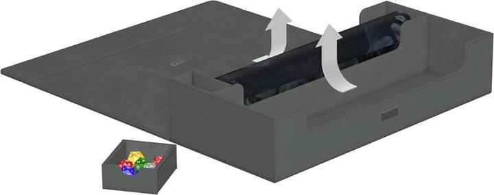 Actual product image Ultimate Guard Card Box XenoSkin Superhive 550+ Grey