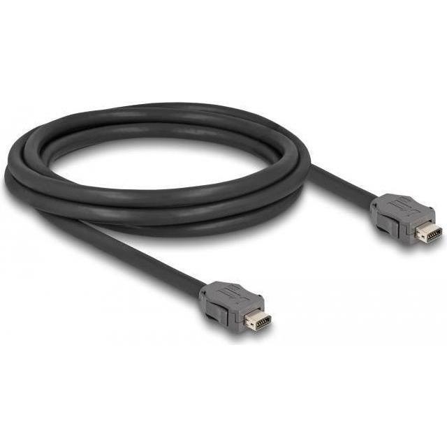 Thumbnail - Delock Kabel ix Industrial A-Kodierung Stecker zu Cat.7 2 m - Kabel - Netzwerk (S/FTP, CAT7, 2 m), Netzwerkkabel