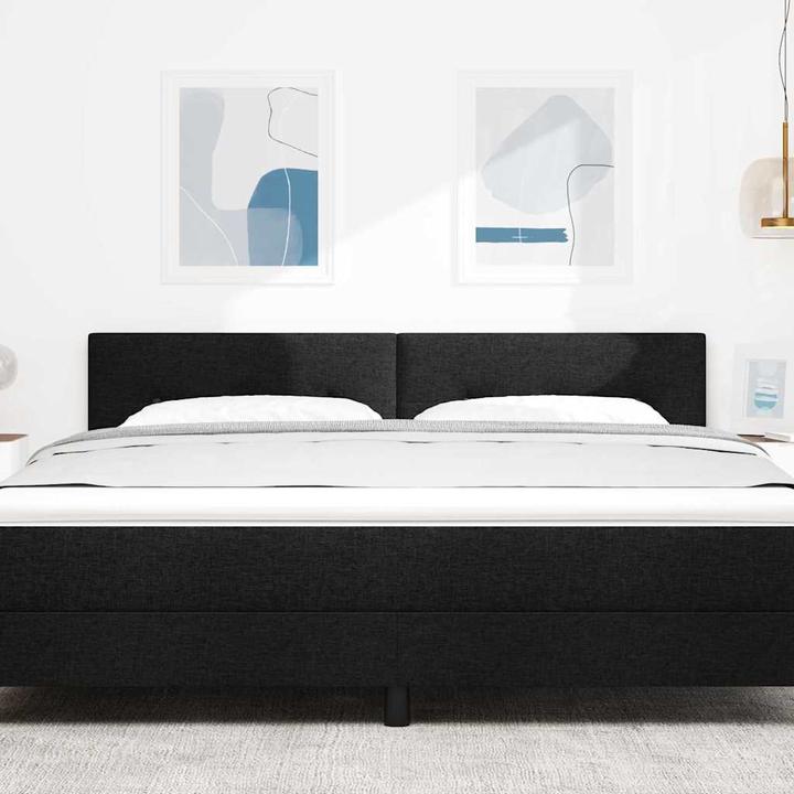 Produktbild VidaXL Schwarzes Kopfteil (180 x 7 x 88 cm)