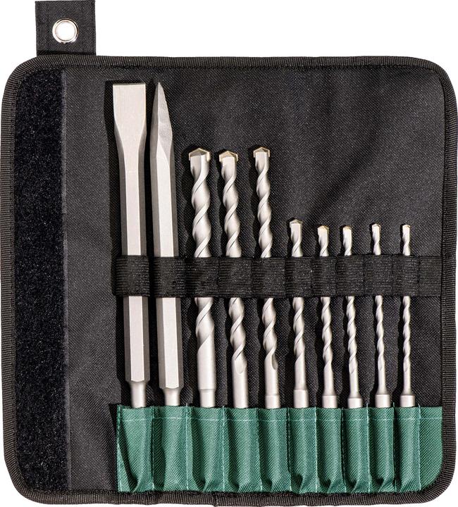Metabo SDS-Plus SP Classic drill/chisel set 10 pieces (630824000) (10 mm, 12 mm, 14 mm)