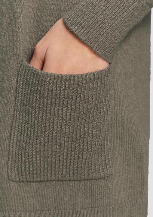 Produktbild s.Oliver Strickjacke Strickjacke mit Rippbündchen (34)