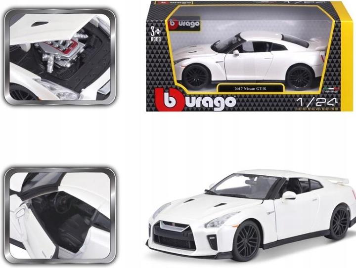 Actual product image Bburago Nissan GT-R 2017 1:24