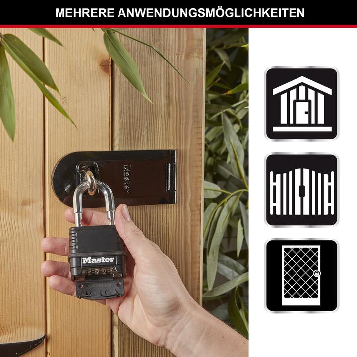 Actual product image Master Lock Zinc combination lock 56mm