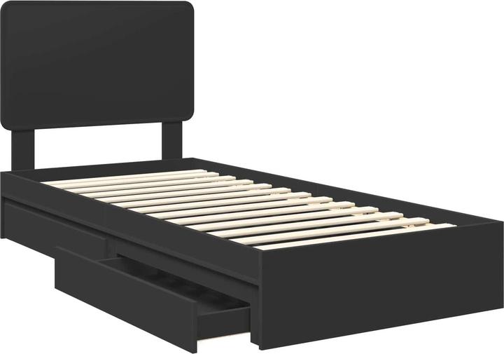 Produktbild vidaXL Aufbewahrungsbettgestell (75 x 190 cm)