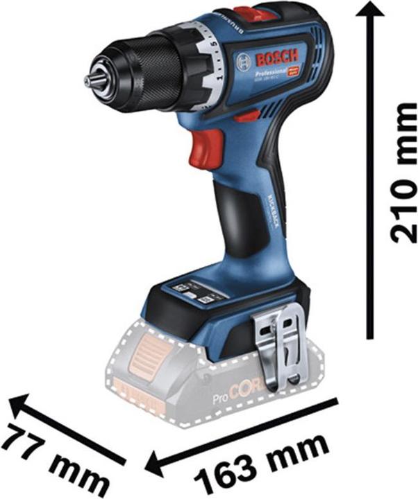 Actual product image Bosch Professional GSR 18V-90 C