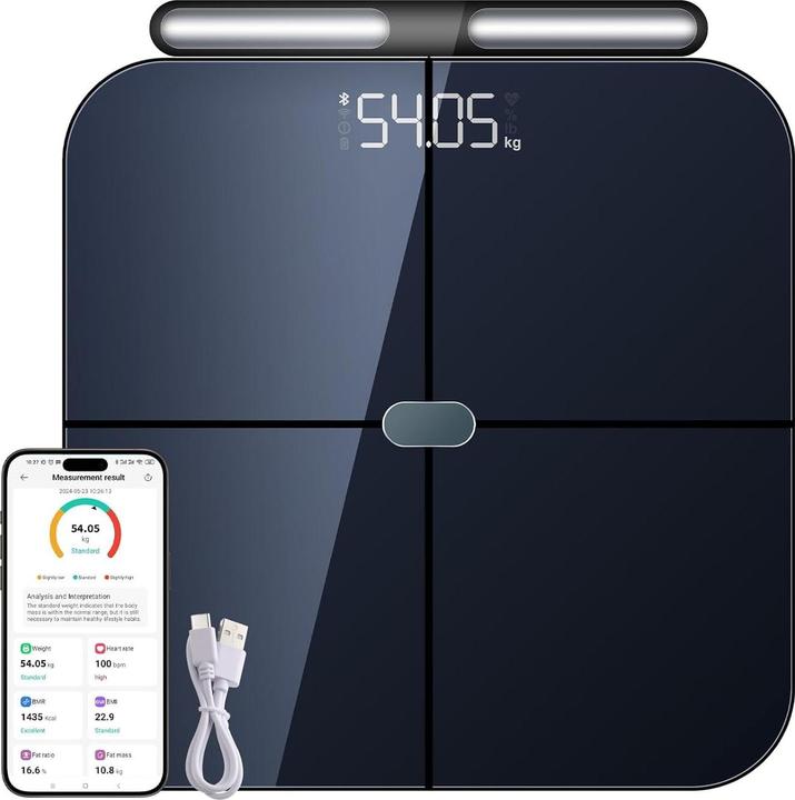 Actual product image Healthkeep Personal Scale Impedance Meter (180 kg)