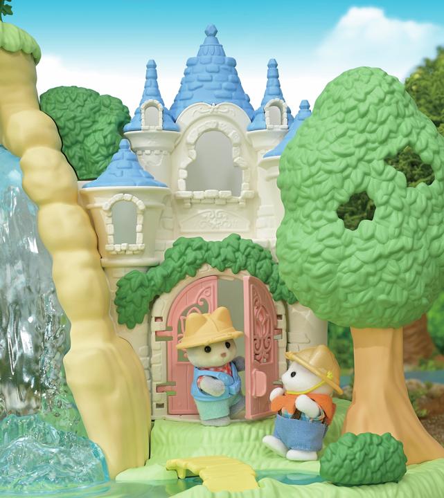 Actual product image Sylvanian Families Waterfall adventure playground