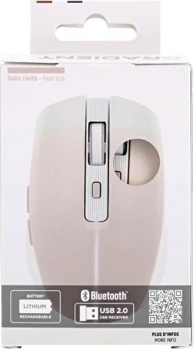 Actual product image T'nB TNB Souris rechargeable rose (Cable, Wireless)