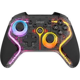 iPega 9666TH Bluetooth RGB Gamepad for Android/iOS/PS3/PS4/PC/N-Switch Black (Damage Package) (Android, iOS, PC, PS3, PS4, Switch), Controller gaming,