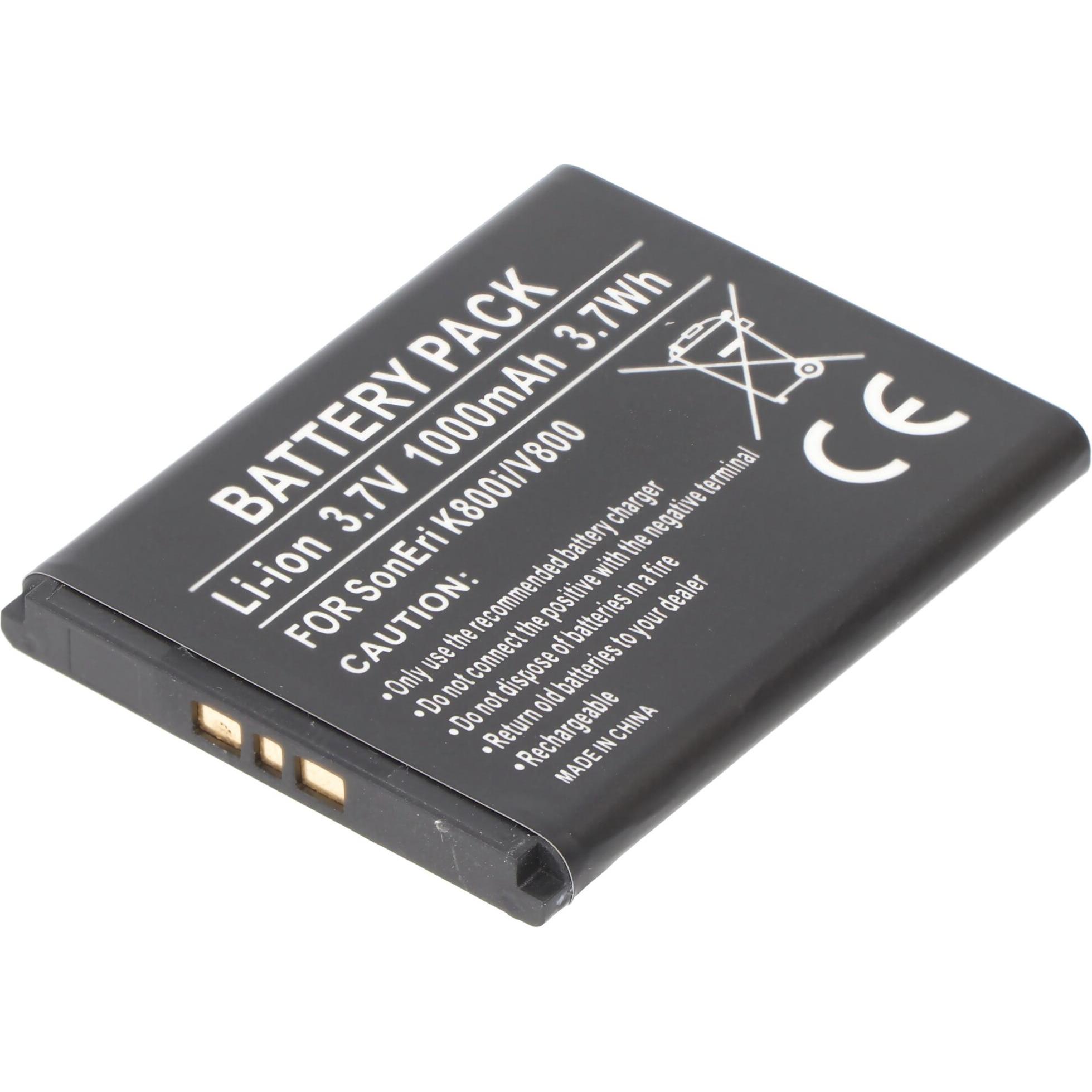 AccuCell Akku passend für Sony Ericsson W660i, 500mAh, Smartphone Akku