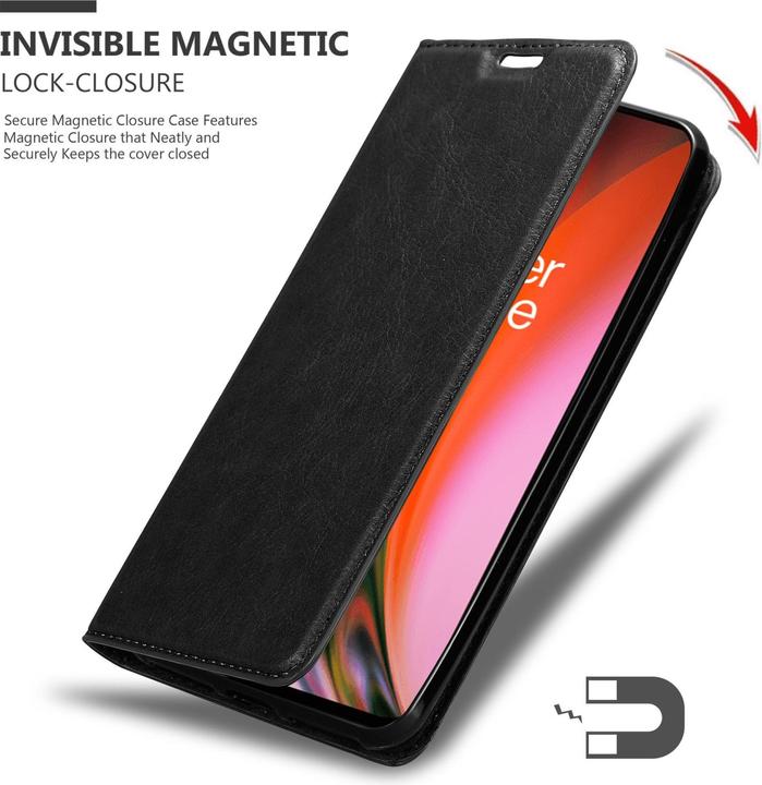 Produktbild Cadorabo Book Invis. Magnet Hülle (OnePlus Nord 2 5G)