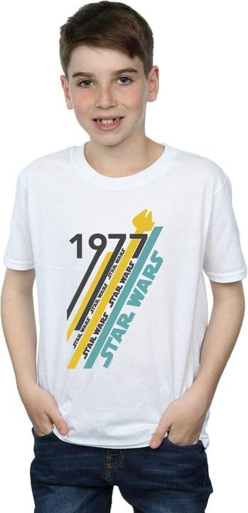 Produktbild Star Wars Retro 77 Stripes TShirt Jungen (128)
