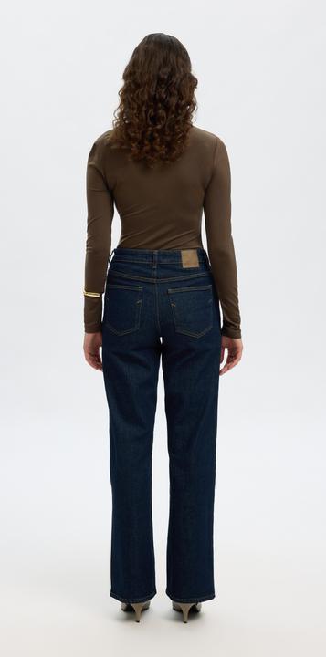 Image du produit Selected Femme Drapiertes Oberteil mit langen Ärmeln (L)