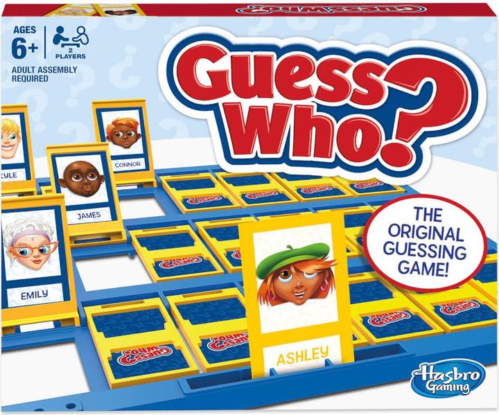 Actual product image Hasbro Gaming Guess Who? (Finnish, Swedish)