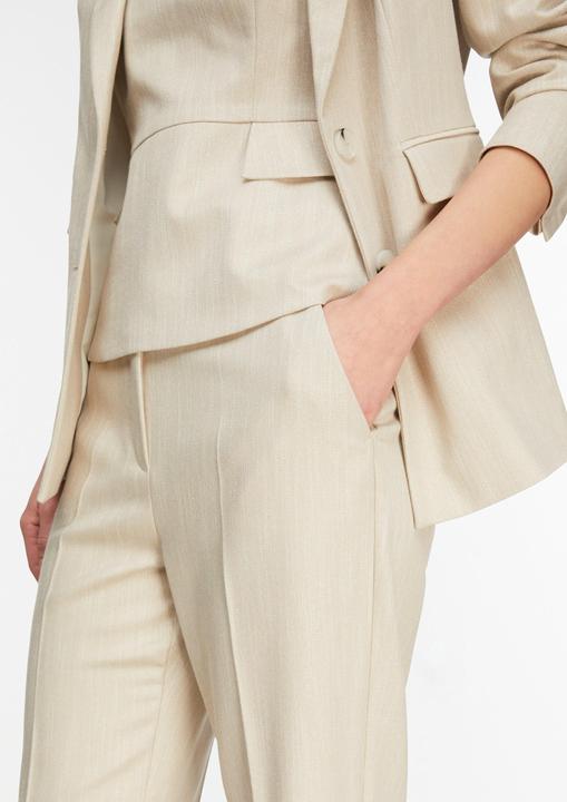 Immagine prodotto Comma Softe Viskose-Glitzergarn-Hose im Straight-Cut (48)