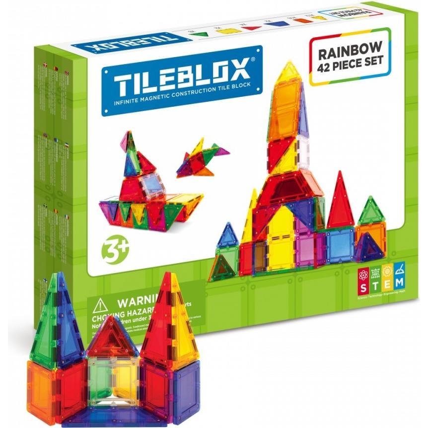 Maki Tileblox - Rainbow 42 pcs set (912-1030004)