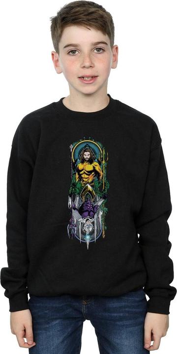 Produktbild Aquaman Ocean Master Sweatshirt Jungen (152, 158)
