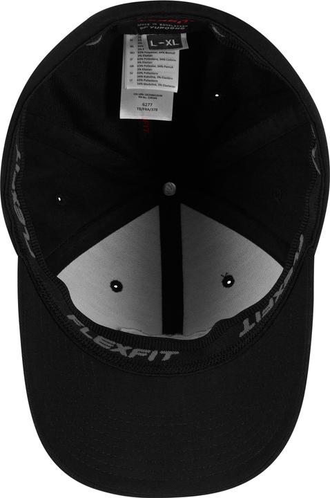 Actual product image Flexfit NYC Old English Wording Patch Wooly Combed Cap - 186925 (XL)