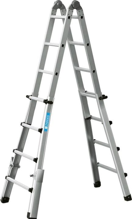 Zarges Variotec V telescopic ladder 4 x 4 rungs (Telescopic ladder, 417 cm)