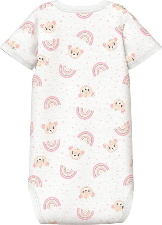 Produktbild Name it Kurzarm-Body Pink Teddy 2er Set Gr. 80 (80)
