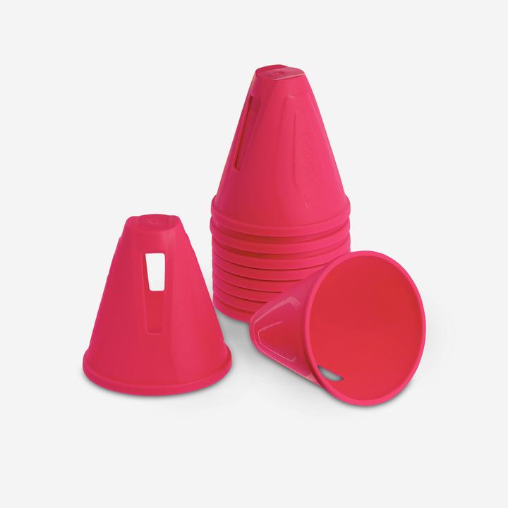 Actual product image Oxelo Slalom cone 10 pack
