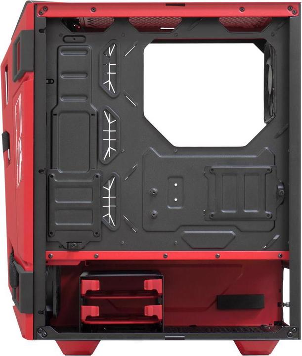 Image du produit ASUS ROG Cas PC TUF Gaming GT301 ZAKU II Edition Noir/Rouge (ATX)