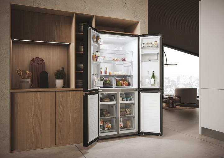 Actual product image Haier HCR3818EWPT Cube 83 Series 3 Refrigerator (463 l)