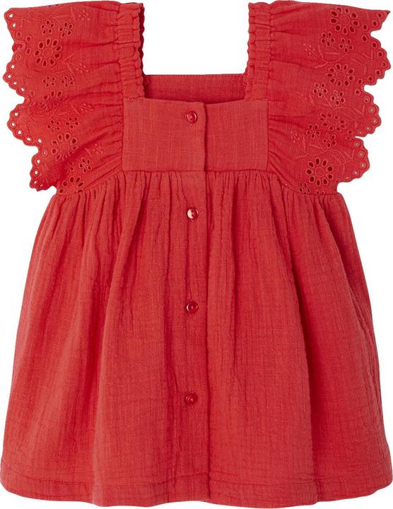 Produktbild Vertbaudet Baby Musselin-Kleid mit Volantärmeln (80)