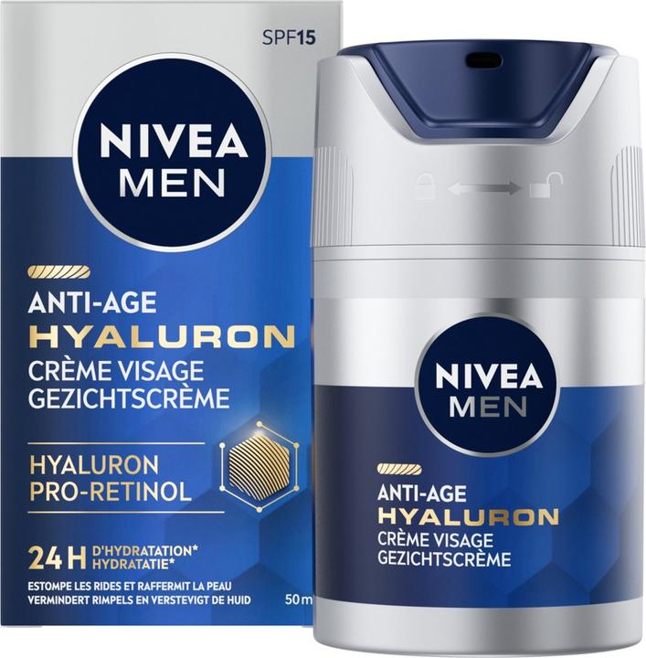 Actual product image NIVEA Men Active Age Anti-Wrinkle Face Care 50ml (50 ml)