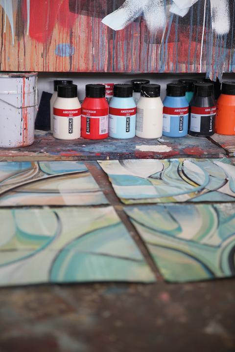 Produktbild Amsterdam Acrylfarbe Standard Series 409 (Umbra gebrannt, 120 ml)