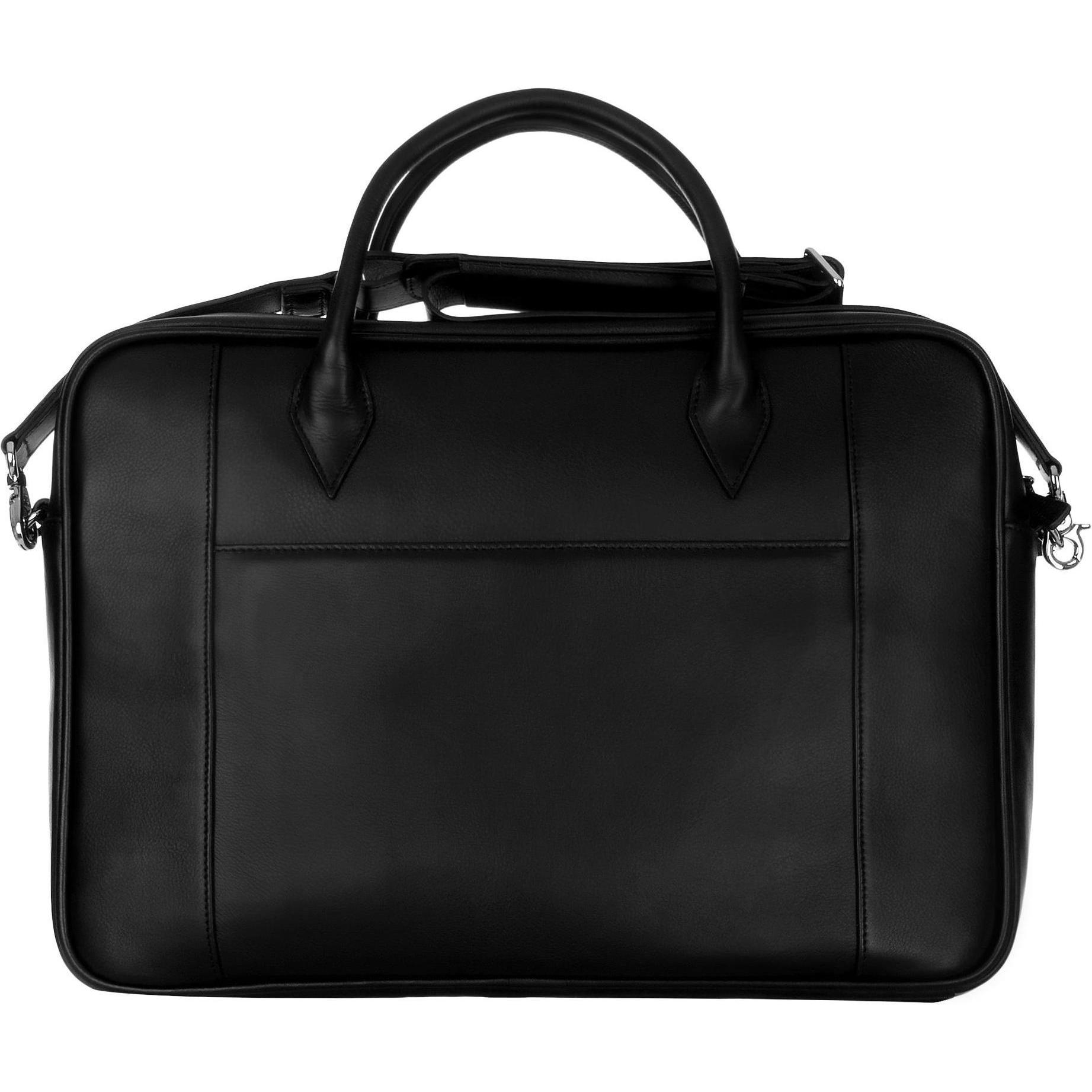 Thumbnail - Noreve Leder-Umhängetasche (15"), Notebooktasche, Braun