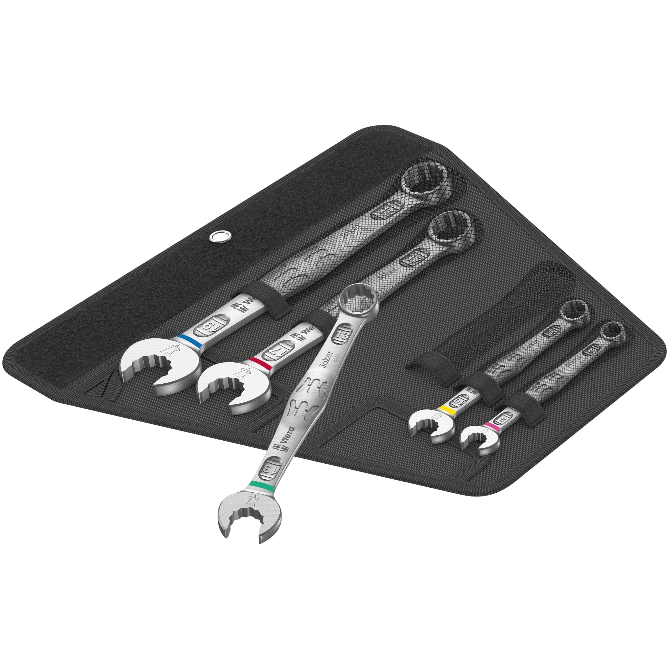 Wera, Schraubenschlüssel, 6003 Joker 5 Set 1 (8 mm, 19 mm, 11 mm, 12 mm, 15 mm, 9 mm, 13 mm, 17 mm, 18 mm, 10  mm, 16 mm...