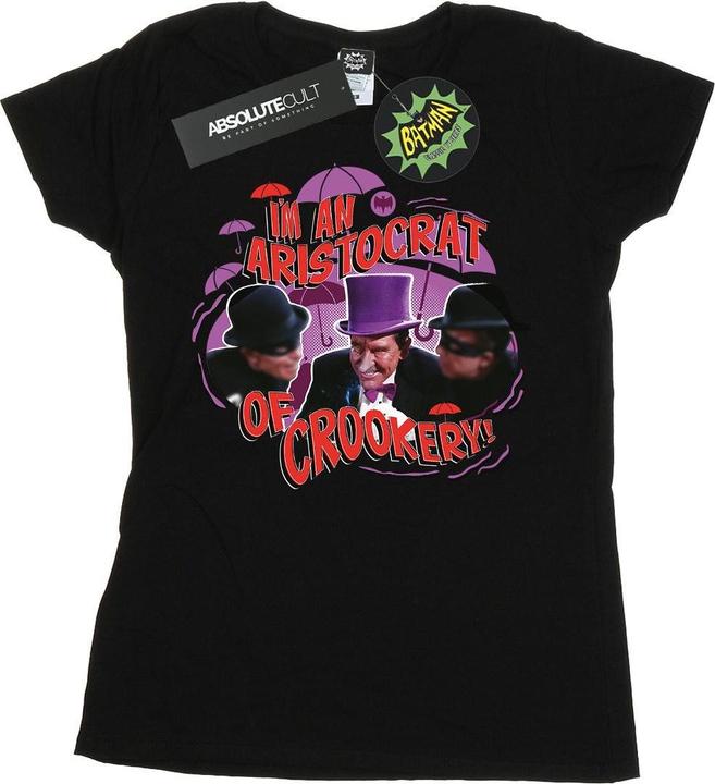 Immagine prodotto Maglietta da donna/ragazzo Batman Serie TV The Penguin Aristocrat in cotone (S)