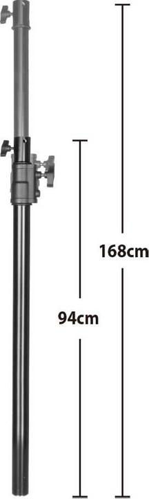 Immagine prodotto Kupo Heavy Duty Telescopic Mast (165 cm)