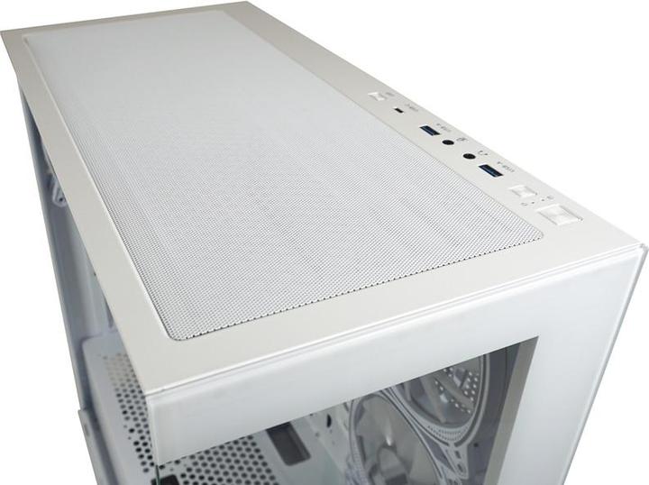 Produktbild LC-Power Gehï¿½use Gaming LC-715W-ON Seamless Pale X (Mini-ITX)