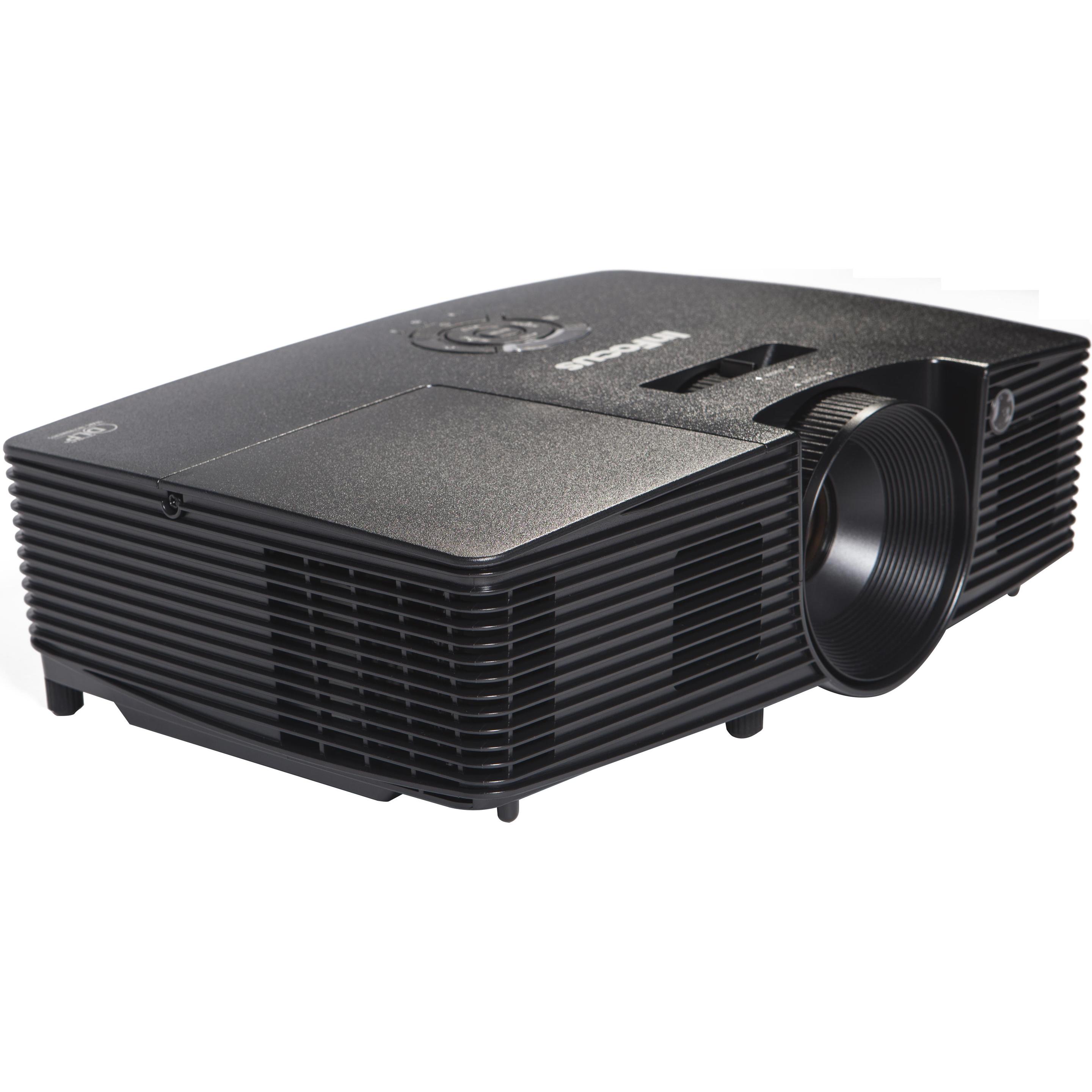 Infocus IN114xa (XGA, 3800 lm, 1.95 - 2.15:1), Beamer, Schwarz