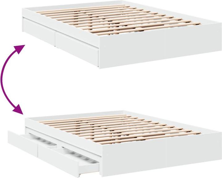 Produktbild vidaXL Bettgestell (120 x 190 cm)