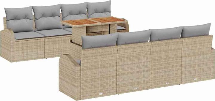 Produktbild vidaXL Garten Essgruppe (100 x 55 x 73 cm)