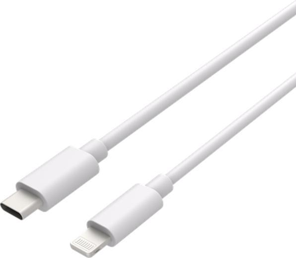 Produktbild Just in Case Essential USB-C to Lightning Cable (20cm) - White (0.20 m, USB 2.0)
