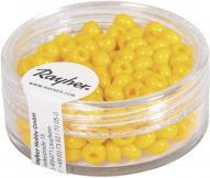 Produktbild Rayher Indianer-Perlen, 4, 5 mm ø, gelb, 17 g