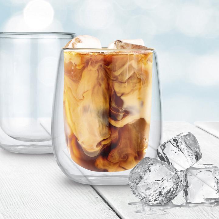 Image du produit Gourmetmaxx Verres thermos Latte Macchiato (350 ml, 2 x)
