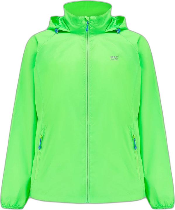 Actual product image Mac in a Sac Rainjacket NEON (XL)