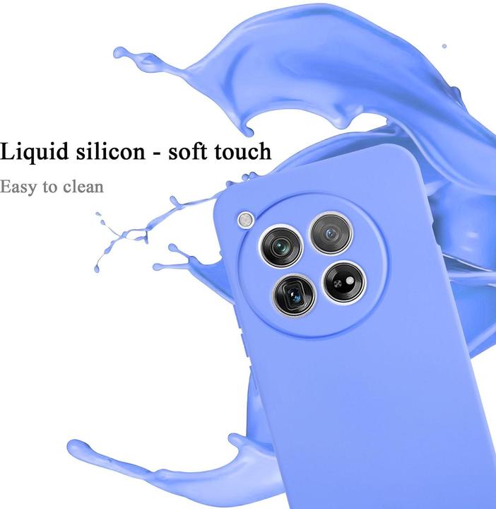 Actual product image Cadorabo Case for OnePlus 12 TPU in liquid protection silicone design (OnePlus 12)