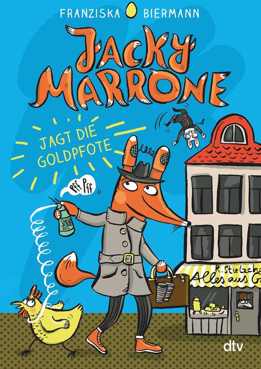 Produktbild Jacky Marrone jagt die Goldpfote (Deutsch, Franziska Biermann, 2024)